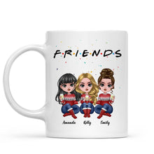 Load image into Gallery viewer, Up To 5 Dolls - FRIENDS (3) - Personalized Mug